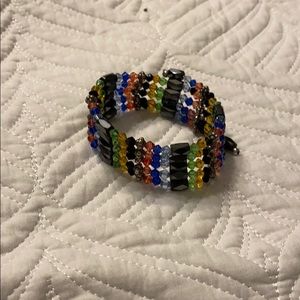Color crystal bracelet/necklace